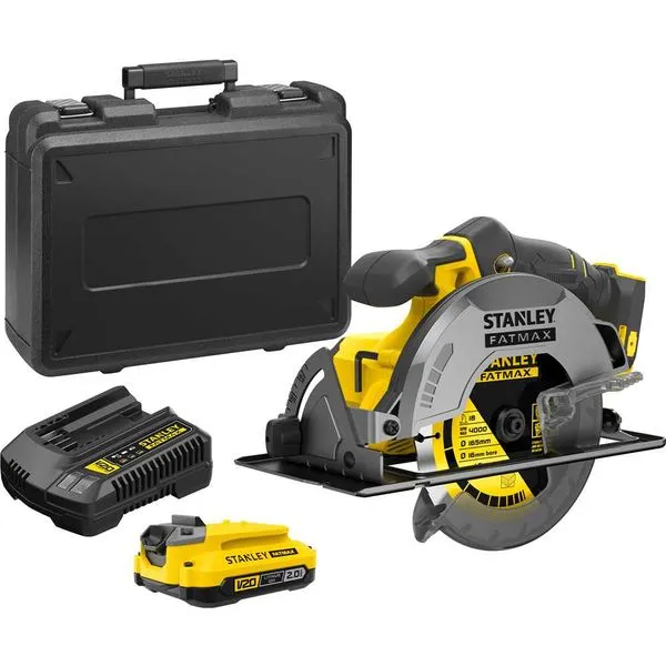 Serra circular a bateria de 20 V 7.1/4" - 185,0 mm SBC550D1K-BR - STANLEY