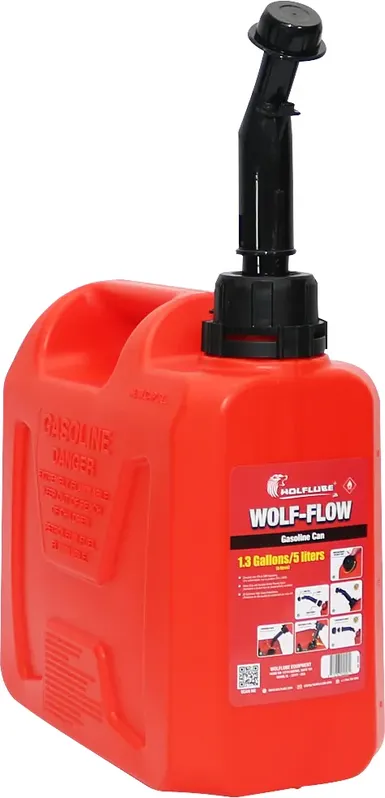 Galão vermelho para combustível 5 litros 2078 LUPUS