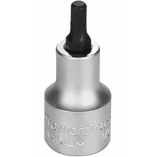 Soquete Allen 1/2"x5,0mm Cromo Vanádio - Tramontina PRO