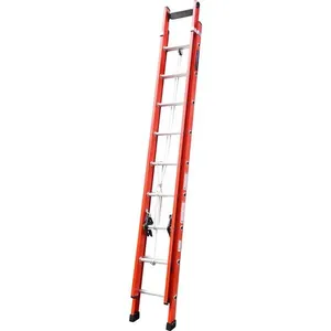 Escada Extensível Fibra Vidro 3,03x4,80m Vazada 15 Degraus - Cogumelo
