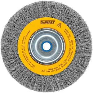 Escova circular aço ondulada 200x13 mm Furo 5/8 - Dewalt