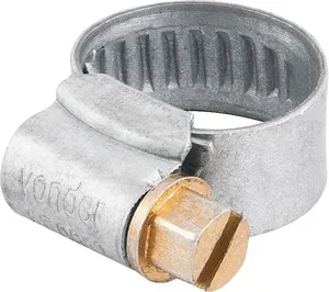 Abraçadeira Rosca Sem Fim 9 mm a 13 mm com 6 peças AE 913 VONDER