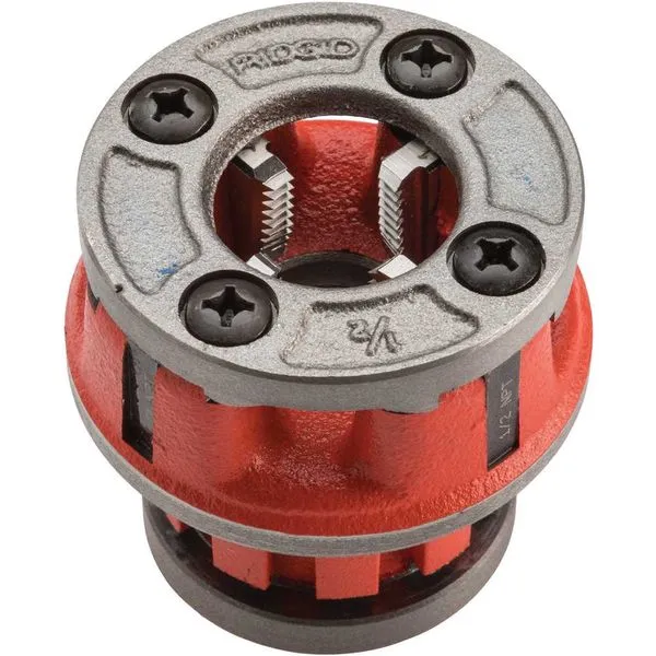 Cabeçote para tarraxa 00-R com cossinete rosca 1/2" NPT 36890 RIDGID