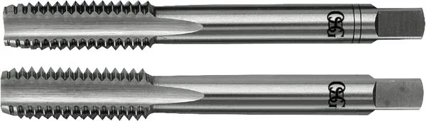 Macho Manual M de Aço Rápido M4x0,70mm 2 Peças Direita DIN352 101 - OSG