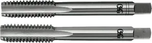Macho Manual M de Aço Rápido M4x0,70mm 2 Peças Direita DIN352 101 - OSG
