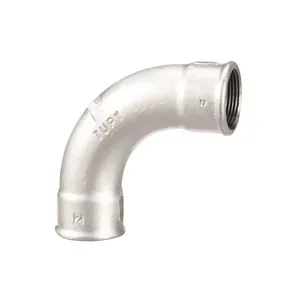 Curva fêmea 1/2" BSP galvanizada 122360433 - TUPY