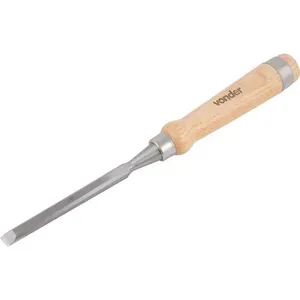 Formão Chanfrado com Cabo de Madeira 3/8" - VONDER