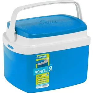 Caixa Térmica 5 Litros Azul - Soprano