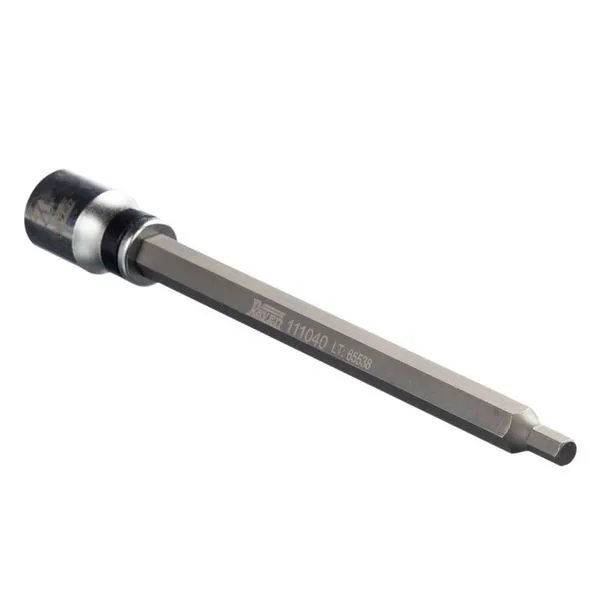 Chave Sextavada Longa 6mm Enc. 1/2", para os Parafusos do Coletor de Admissão Motores VW AP 1.6/1.8/2.0 111010 Raven
