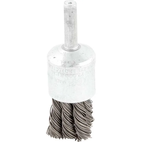 Escova Pincel 19 mm Fio 0,50mm em aço trançado - Weiler