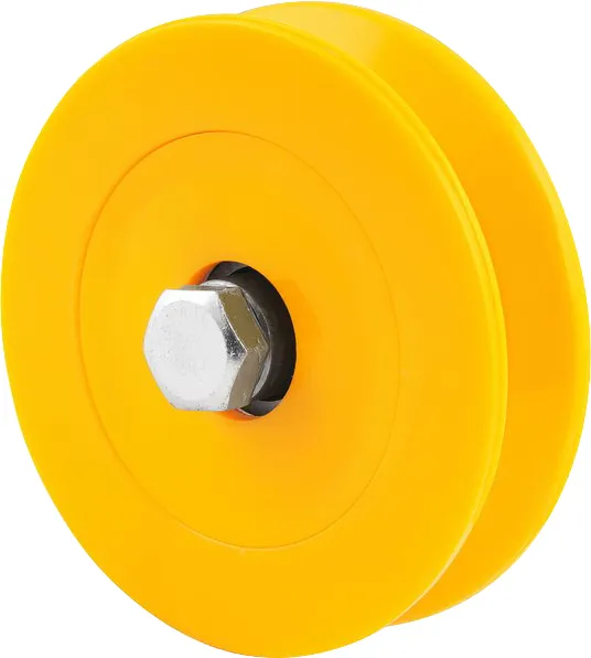 Roldana para Portão 2.1/2" Tipo V em Nylon sem Caixa - VONDER