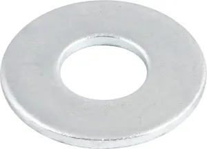 Arruela lisa 3/8" zincada cartela com 20 peças - VONDER