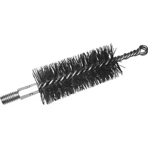 Escova Tubular Torcido Duplo 70mm Fio 0,4mm com Rosca W1/2” - Abrasfer