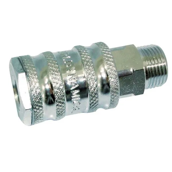 Engate rápido ER-1 com rosca macho 3/8" BSP com esferas - DYNAMICS