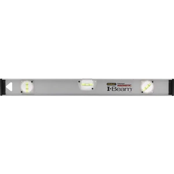 Nível de alumínio 24" com 3 bolhas e base magnetica 42-244 STANLEY