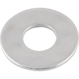 Arruela lisa 9/16" zincada com 100 peças - VONDER