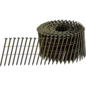Prego coil anelado 2,5mm x 64mm polido com 300 unidades para PP 700 VONDER