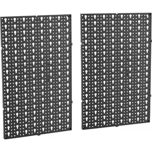 Painel Porta Ferramentas Plástico 490x300mm com 24 Ganchos - NOVE54