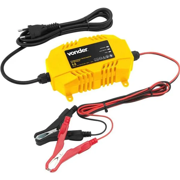 Carregador Inteligente de Bateria 12V CIB 070 - Vonder Carregador Inteligente de Bateria 12V CIB 070 220V - VONDER