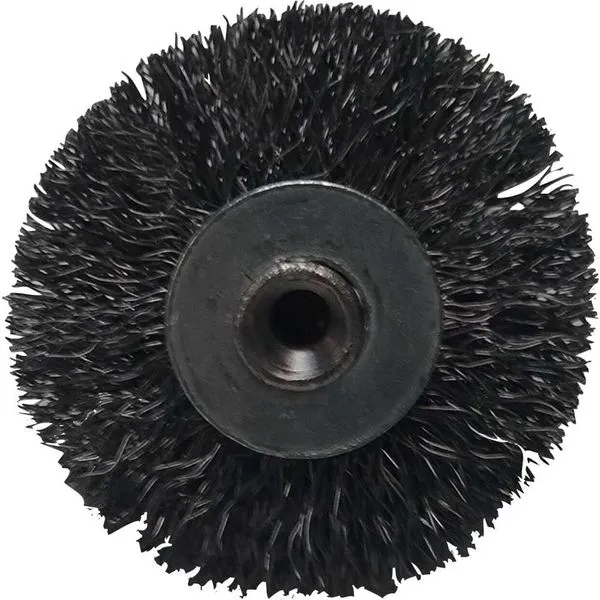 Escova circular aço 50 x 13 mm haste 6,0 mm fio 0,20 mm - DIAMETRO