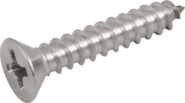 Parafuso autoatarraxante 3,5 mm x 19 mm cabeça chata phillips - VONDER