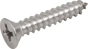 Parafuso autoatarraxante 3,5 mm x 19 mm cabeça chata phillips - VONDER