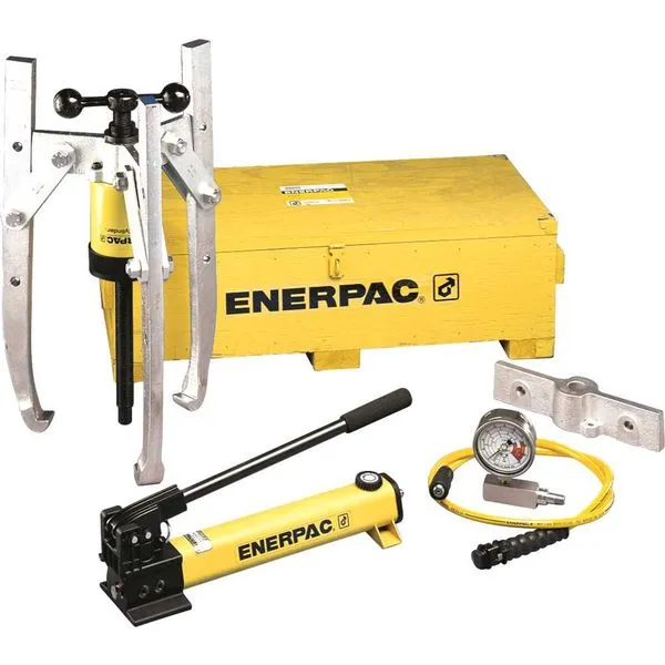 Conjunto Extrator Hidráulico Bomba Manual 36 tf BHP351G ENERPAC
