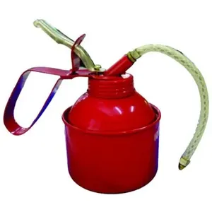 Almotolia Metálica 200 ml Bico Flexível -R.F