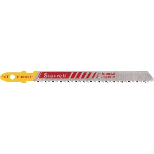 Jogo de lâminas de serra tico-tico cartela com 5 peças BU310DT - STARRETT