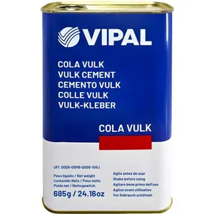 Cola cimento para vulcanização Vulk 900 ml/685 g - VIPAL