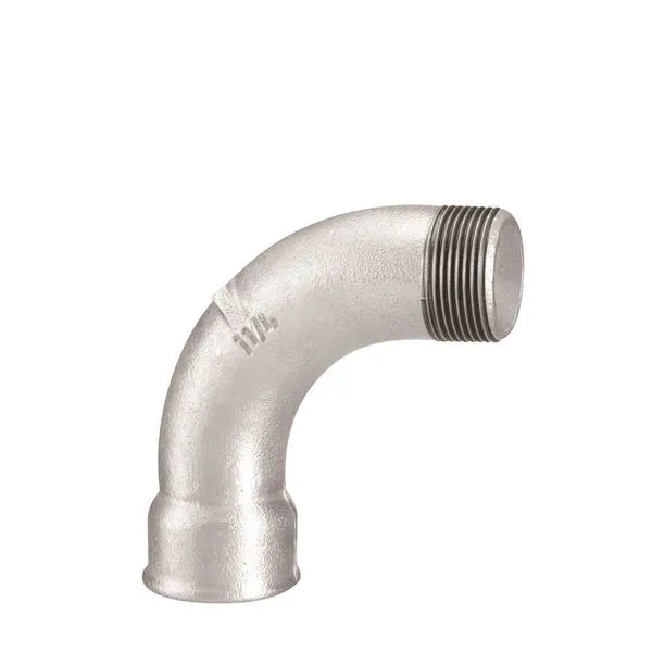 Curva macho/fêmea 2" BSP galvanizada 122461033 - TUPY