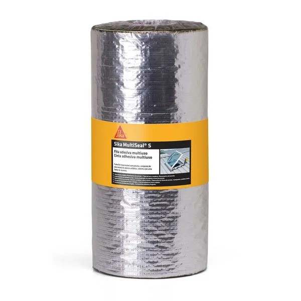 Manta Auto Aderente Alumínizada 30 cm x 10 m Multiseal-S - SIKA