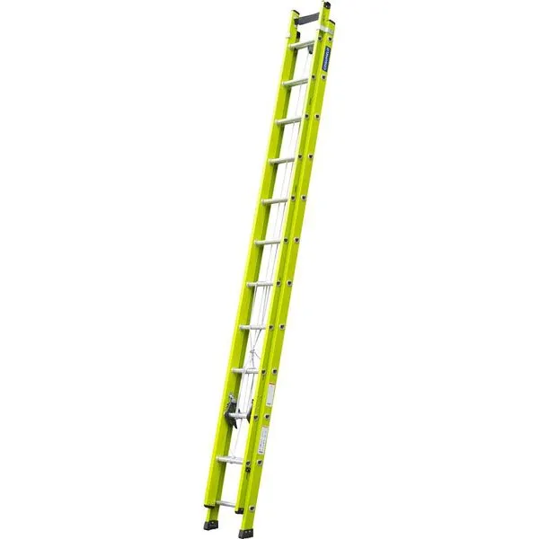 Escada Extensível Vazada Fibra de Vidro 21 degraus "D" EFV-21G - COGUMELO