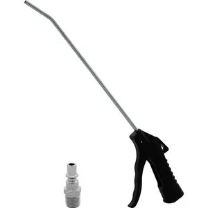 Bico de ar para limpeza longo 300 mm com gatilho rosca 1/4" NPT 2093 LUPUS