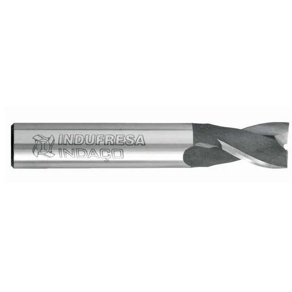 Fresa Topo 1/4" Aço Rápido 2 Cortes Indaço