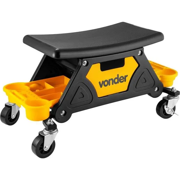Banqueta plástica p/ detalhador automotivo/mecânico BDM360 VONDER
