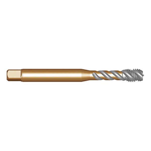 Macho Máquina Aço Rápido UNC 5/16" Canal Helicoidal Cobalto Sint DIN 2184- Dormer