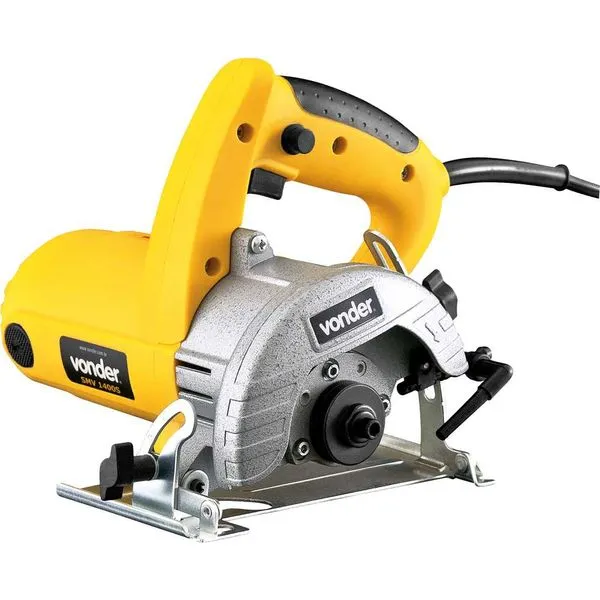 Serra Mármore 4.1/2” 1400W SMV 1400S sem Disco - VONDER Serra Mármore 4.1/2” 1400W SMV 1400S 127V sem Disco - VONDER
