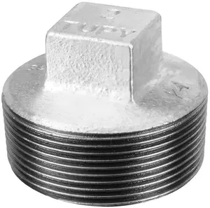 Bujão de ferro galvanizado 2" BSP classe 150 120261033 - TUPY