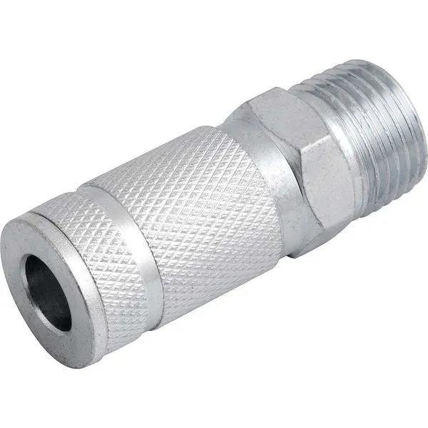 Engate rápido de 1/4" rosca macho 1/2" NPT com esferas 20 peças VONDER