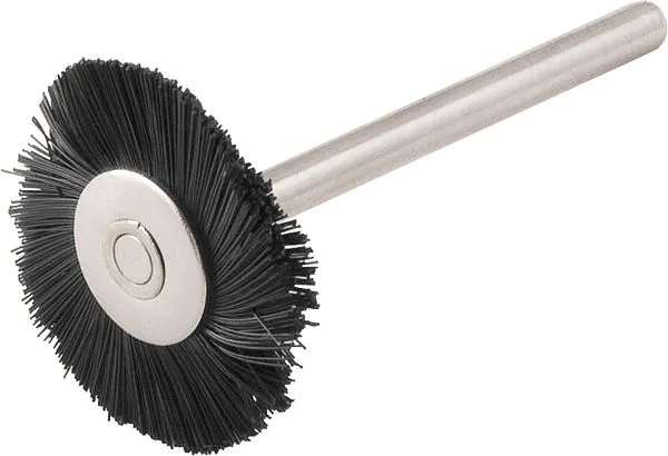 Escova Circular com Haste para Microrretífica em Nylon 20mm - VONDER