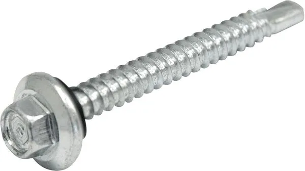 Parafuso autobrocante sextavado com acabamento Dacromet 5,5mm x 1" VONDER