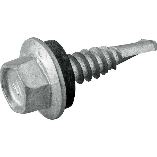 Parafuso autobrocante sextavado com acabamento Dacromet 6,3mm x 1" VONDER