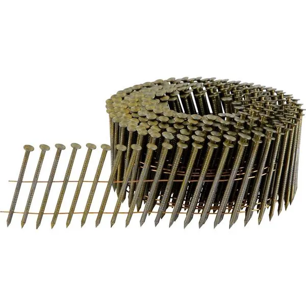 Prego coil anelado 2,1 mm x 45 mm polido com 300 unidades para PP 550 VONDER