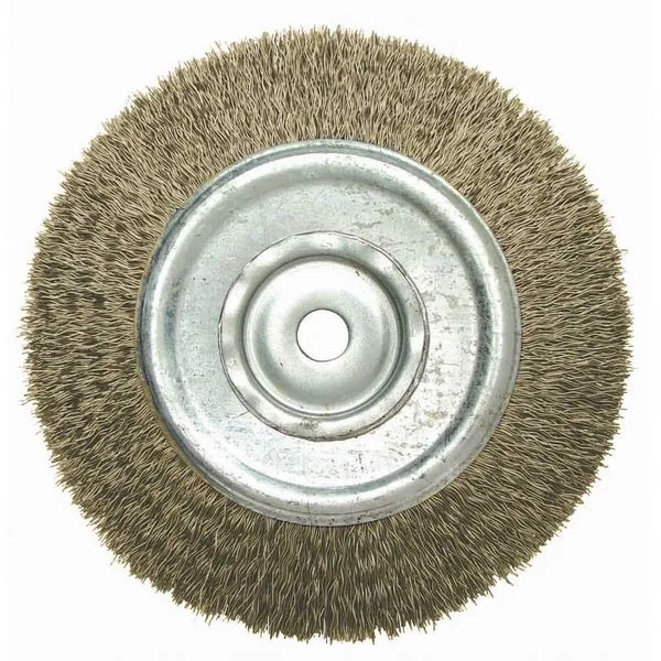 Escova Circular Latonada 150x19mm F13 Fio 0,40mm 6000RPM - Abrasfer
