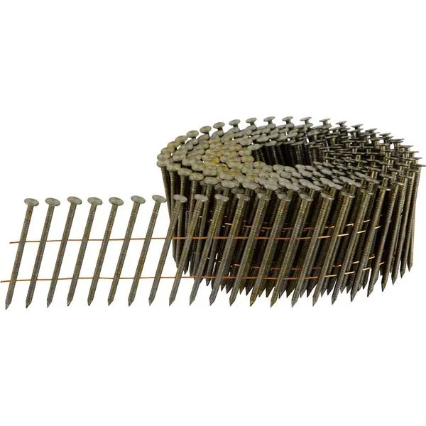 Prego coil anelado 2,5mm x 50mm polido com 300 unidades para PP 700 VONDER