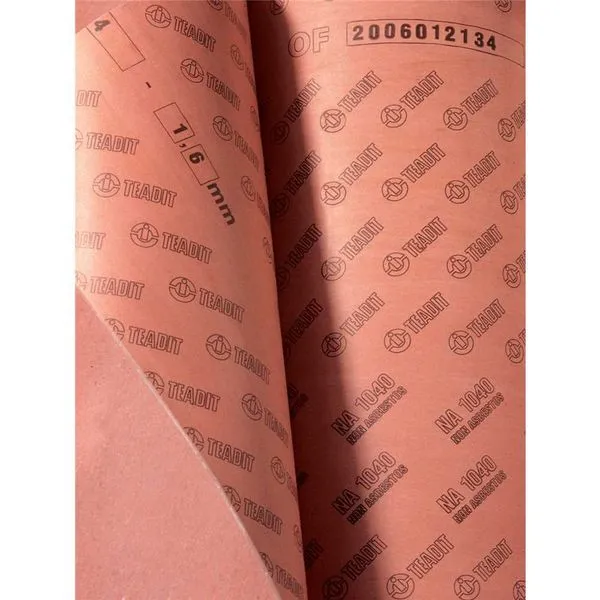 Papelão hidráulico natural 3,2 mm - 1/8" - TEADIT