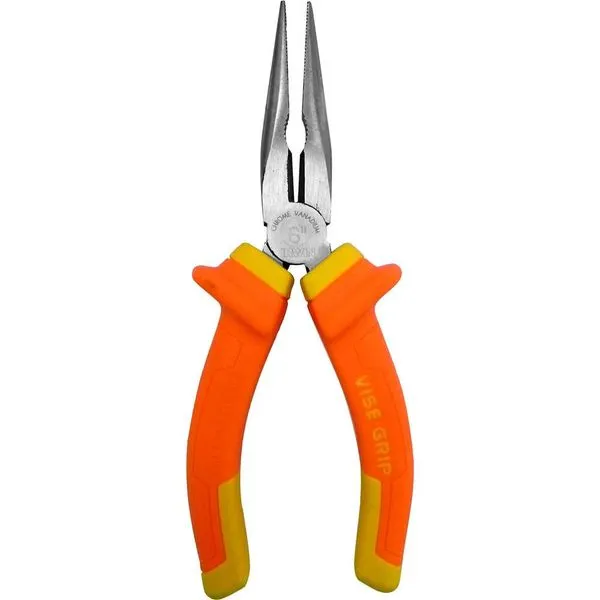 Alicate bico meia-cana reto 6" com isolação até 1.000 V IRWIN