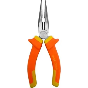Alicate bico meia-cana reto 6" com isolação até 1.000 V IRWIN