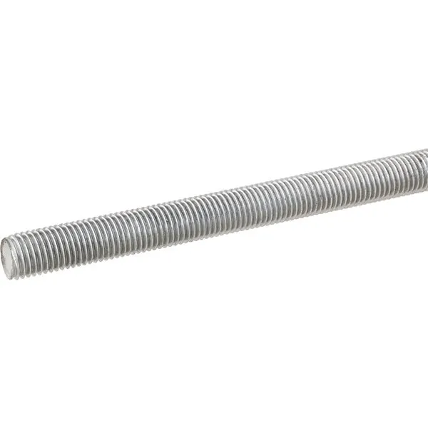 Barra roscada zincada MA 16 mm x 1,0 m com 5 peças - VONDER